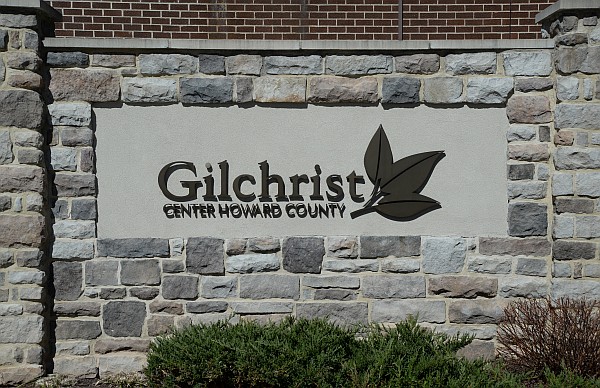 Gilchrist Center Howard County sign